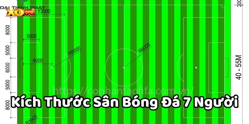 Tìm Hiểu Kích Thước Sân Bóng Đá 7 Người Cùng Xo88