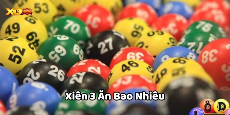 Tỷ lệ ăn thưởng lô xiên 3 miền Bắc